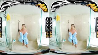 VIRTUALPORN.COM - Big Tit Blonde cougar Robbin Banx Seduces Step Son