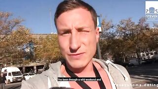 3 WAY: two MONSTROUS DICKS boned inside her TWAT! StevenShame.dating