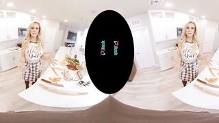 VRHUSH Brandi Love needs a little help inside the kitchen