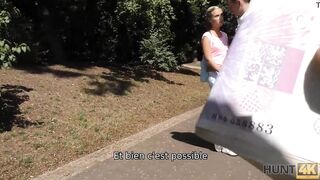 HUNT4K. For money a stallion agrees to view how the