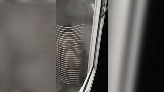 Grandma orgasm into shower one