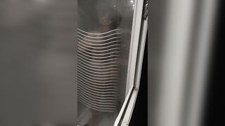 Grandma orgasm into shower one