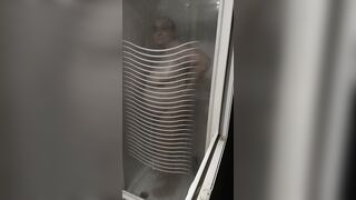 Grandma orgasm into shower one