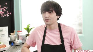 Dude booty fucking his long titties stepmom
