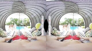 Sensual America - Co-ed babes April Snow, Lilly Bell, and