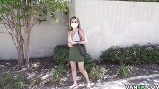 She riding that bus penis like there is no tomorrow