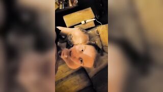 Ginger blows penis