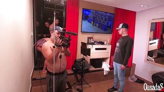 Lots of partying and bitching during the backstage recordings of
