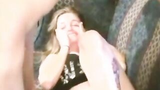 Barely Legal thot cheating on BF while he into vehicle