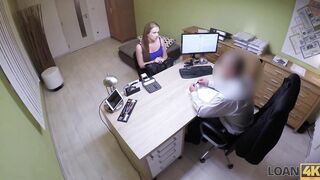 LOAN4K. The banker is ready to help a bimbos if