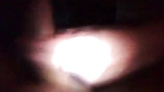 We view a porn and i rubbing his dick