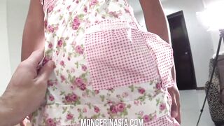 Adorable, Hot chinese Maid Impregnated After Breakfast