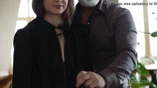 Bella Grey "Deal with the Devil"! Triple initiation inside the