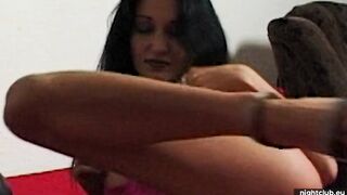 German Hottie Dancer does Masturbation