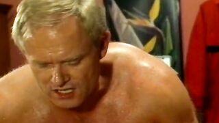 Classical classic blonde give head and anal
