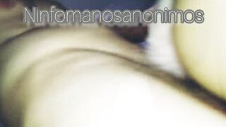 She waits for her gf into bed with her vibrators. vol two. masked