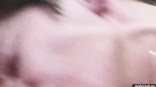 facial expressions of a woman being banged! fellatio