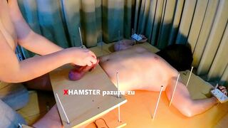 Foot Tickling+CBT+Tease Hand Job+Wrecked Orgasm+Post Orgasm