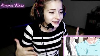 18yo youtuber gets freaky watching cartoon during the stream and