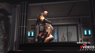 Area 51. A hot young blonde gets pounded rough by