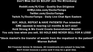 $CLOV Ava Siren is scheduled by her trainer to watch