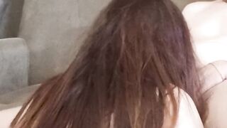 Filthy slutty stepmom suck penis