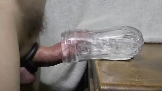Long cock masturbation
