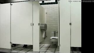 3 Girl caught into a Outdoor Bathroom