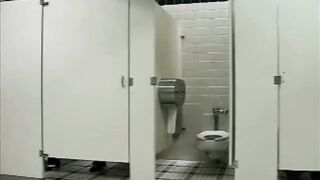 3 Girl caught into a Outdoor Bathroom