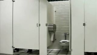 3 Girl caught into a Outdoor Bathroom