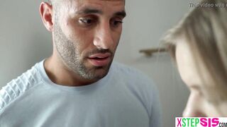 Long natural boobs stepsister Percy Sires wants her stepbrother clean