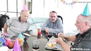 Akira Shell is plowed by older dude inside front of her grandpa