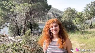 Picking up nude dudes: Nude lakeside fun with Jade!