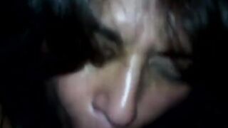 WOW she was inside the cock