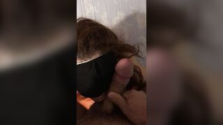 Cum craving greek wifey bj