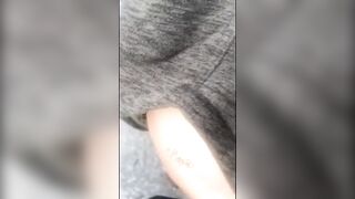 Risky outdoors lovers sex