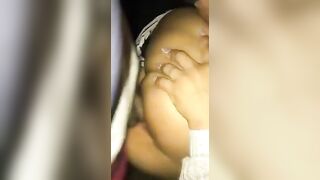 Hispanic ex-wife getting first anal from husband's friend