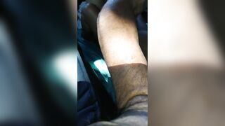 Cummed bareback Hispanic bushy cunt