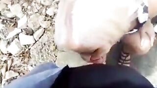 Fucking coworker on the street