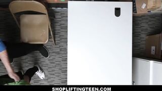 Young Huge Boobies Blonde Shoplifting 19 Year Old Plowed Rough