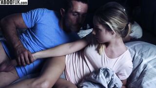 Tight 18 Yo Getting Drilled by Her Friends Dad - Daughter