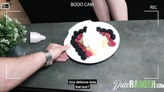 When British Snatch fucks a German long dick during vacation
