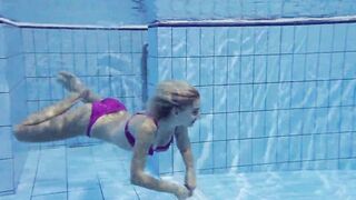 Absolute underwater blonde Bae Elena Proklova