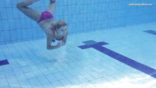 Absolute underwater blonde Bae Elena Proklova
