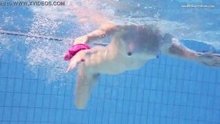 Absolute underwater blonde Bae Elena Proklova