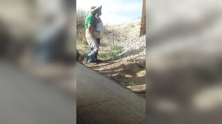 Banged! Me Under This Bridge- Real Amateur Lovers Hiking Fantas