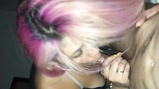hispanic sucking off cock