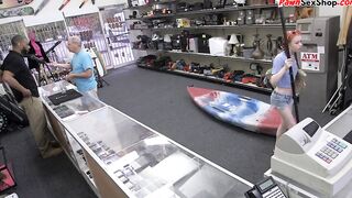 Thin ginger does head to big dick and gets jizzed