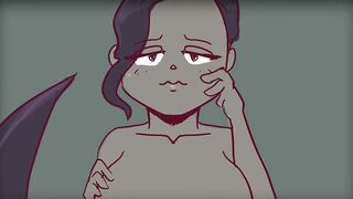 Gigantic sultry slithering girlfriend finds desperate vulgar bimbo alone inside
