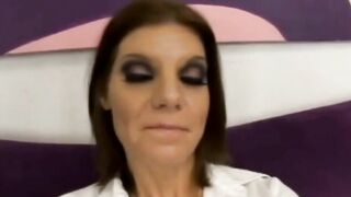 White cunt takes long ebony dick